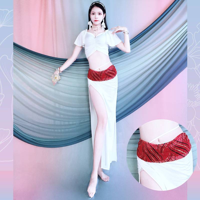Red wave turban